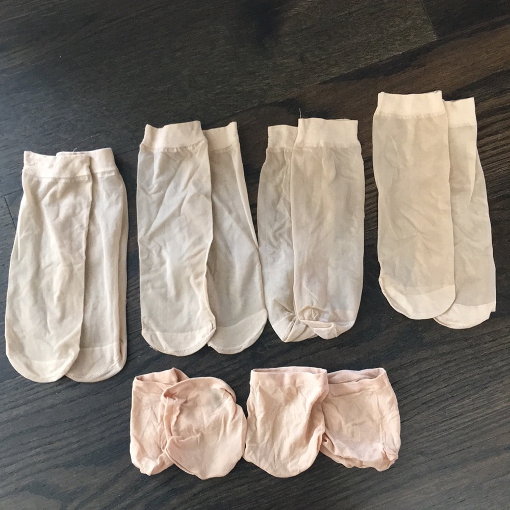 Nude Colored Socks (Lot of 6)